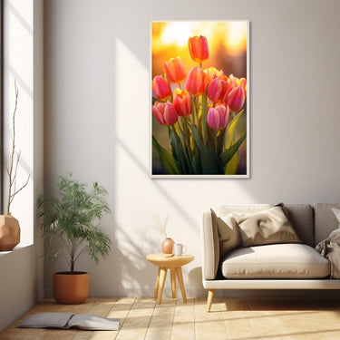 Pink Tulip Painting